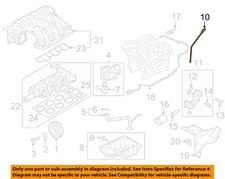 FORD OEM 18-23 F-150 Engine Engine Parts-Dipstick JL3Z6750D