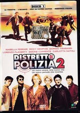 DISTRETTO DI POLIZIA 2 DISCO 1 DVD 4 Episodi Isabella Ferrari Ricky Memphis