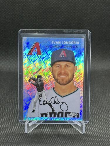 Evan Longoria Topps Refractor /499 - 2023 Topps Chrome Platinum Diamondbacks