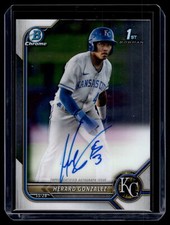 Herard Gonzalez 2022 Bowman Chrome 1st Autograph Auto Card  #CPA-HG