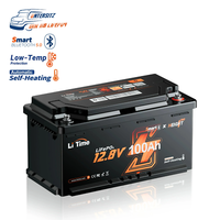 Litime 12V 100Ah H190 Lifepo4 Lithium Batterie Mit Bluetooth SelbsterwäRmung