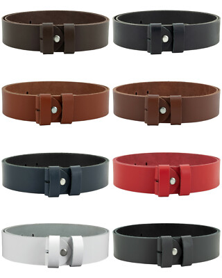 Echt Ledergürtel 3 cm ohne Schnalle Wechselgürtel Leder Gürtel kürzbar Vascavi
