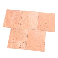 5PCS Professioanl Natural Sax Saxophone Neck Cork Sheet For Saxophone 2mm
