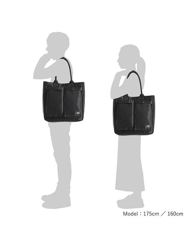 PORTER TANKER CARRYING TOTE BAG 622-19839 Black Yoshida & Co