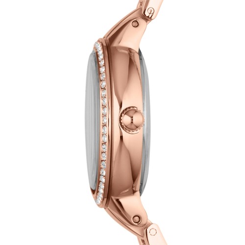 Fossil Gold Tone Fossil Virginia Watch with Crystal Accents - ES3284 - Picture 2 of 6