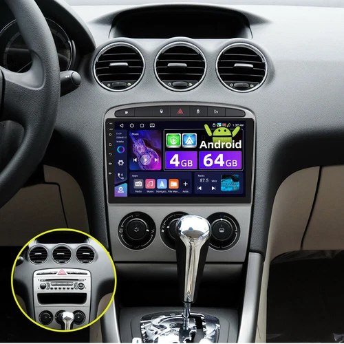 Für Peugeot 308 408 RCZ 2007-2015 Android 14 Autoradio 64G GPS Navi WiFi Carplay - Bild 17 von 17