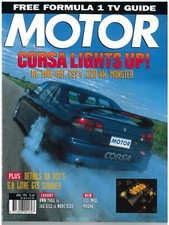 MOTOR Magazine April 1994 CSV Corsa 220i Porsche Spyder Renault Laguna Toyota MR