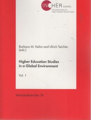 Higher education studies in a global environment; Teil: Vol. 1. Universität Kass