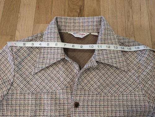 RAR Vintage 70er Wranger Jacke Freizeitanzug Hahnentritt Feldarbeit Jagd Opa - Bild 7 von 12