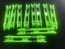10 x Double Slider Pole Winders Green 13cm  - Match Fishing