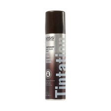 Kiss Colors  Care Tintation Temporary Hair Color Spray Darkest Brown TSC02 2.82
