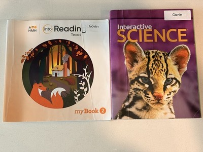 Texas ISD Second Grade Curriculum Books-Science/Reading-No Markings
