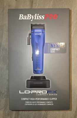 BaByliss PRO COMPACT FXONE Lo-PRO Blue Clipper - BRAND NEW Save $$ Authentic