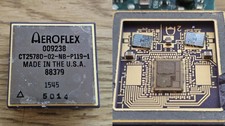 Rare Military Aerospace Aeroflex Ceramic Hybrid Gold Multiple Die Microscope Fun