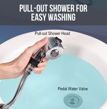 Showerhead Shower Head Spray Sprayer for Salon Hairdresser Sink 