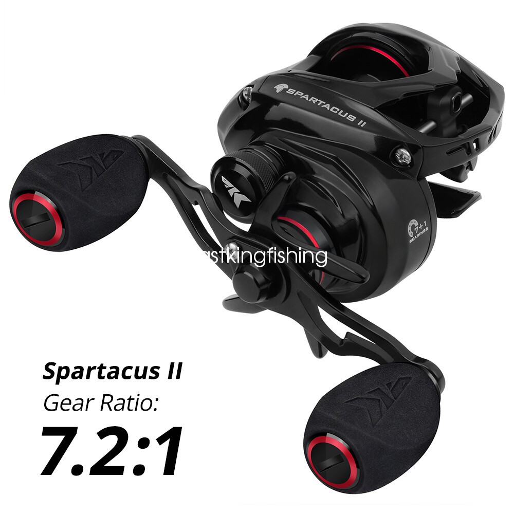 KastKing Spartacus II 7.2:1 freshwater/saltwater Baitcasting