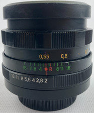 Helios 44m 58mm Lens F/2 MMZ Fixed Manual Portrait DSLR M42 Mount SLR CLA USSR