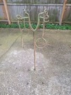 Antique Cast-Wrought Solid Iron Hand Forged Plant Stand/ Unique Shape/ Custom — photo 5