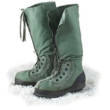 New GI Wellco Mukluk Arctic N-1B Snow Extreme Cold Weather Boots  Liner LARGE L