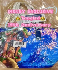 Disney Exclusive 2025 Tangled Dooney Bourke Tote Bag–15th Anniversary Rapunzel