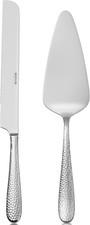New Gorgeous Wedding Cake Knife and Server Set, 18/10 Stainless Steel, Fi...