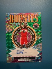 2025-26 Topps Finest Jamir Watkins Rookie Auto RC Green Geometric Refractor 6/75