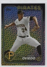 2024 Topps Series 1 Holiday Johan Oviedo #65 15nx
