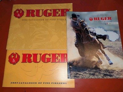 Lot of 3 Ruger Catalogs 2005, 2006 & 2007  Firearms