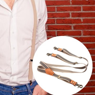 Hosenträger für Y-förmige elastische Träger, drehbare Haken, Hosenträger