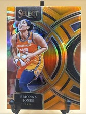 2024 Panini Select WNBA Orange Prizm Brionna Jones #192 Connecticut Sun /125