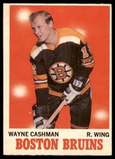 1970-71 O-Pee-Chee Fair Wayne Cashman #7