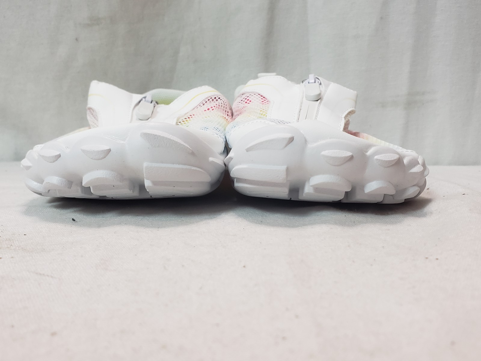 Scurtain Unisex Water Sports Barefoot Hiking Quick Dry Aqua Shoes, Colorful, 9