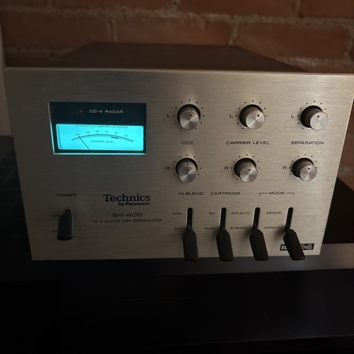 Technics Sh-400 Cd-4 Demodulator For Quad