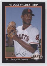 2011 Grandstand San Jose Giants Jose Valdez #29 0b0