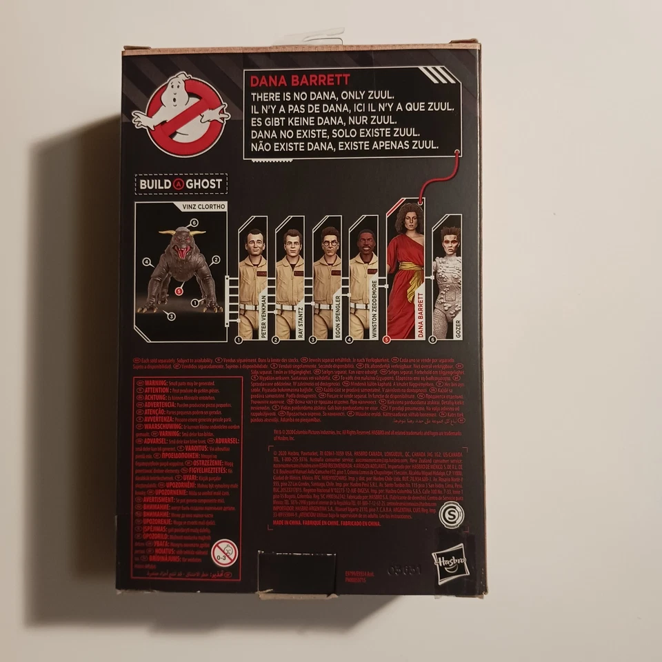 孩之宝捉鬼敢死队等离子系列 Dana Barret Zuul 6 公仔全新未拆封 — 第 2/4 张图片