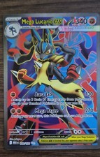 Mega Lucario ex 160/132 Me01: Mega Evolution Holo on eBay
