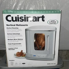 NEW CUISINART CVR-1000 VERTICAL COUNTERTOP ROTISSERIE OVEN