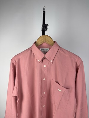 Vintage 90s Giorgio Armani Bottom down pocket Shirt Rare Men's M