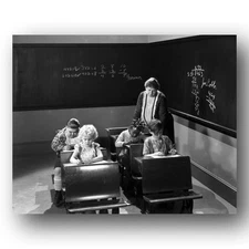 The Little Rascals with cast black and white 8x10 Photo