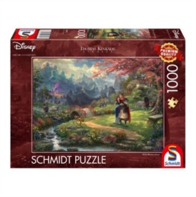 Disney Dreams Collection - Mulan Blossoms of Love by Thomas Kinkade 1000 Piece
