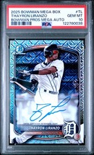 2025 BOWMAN MB BOWMAN PRSPCT MEGA AUTOS #TL THAYRON LIRANZO PSA 10