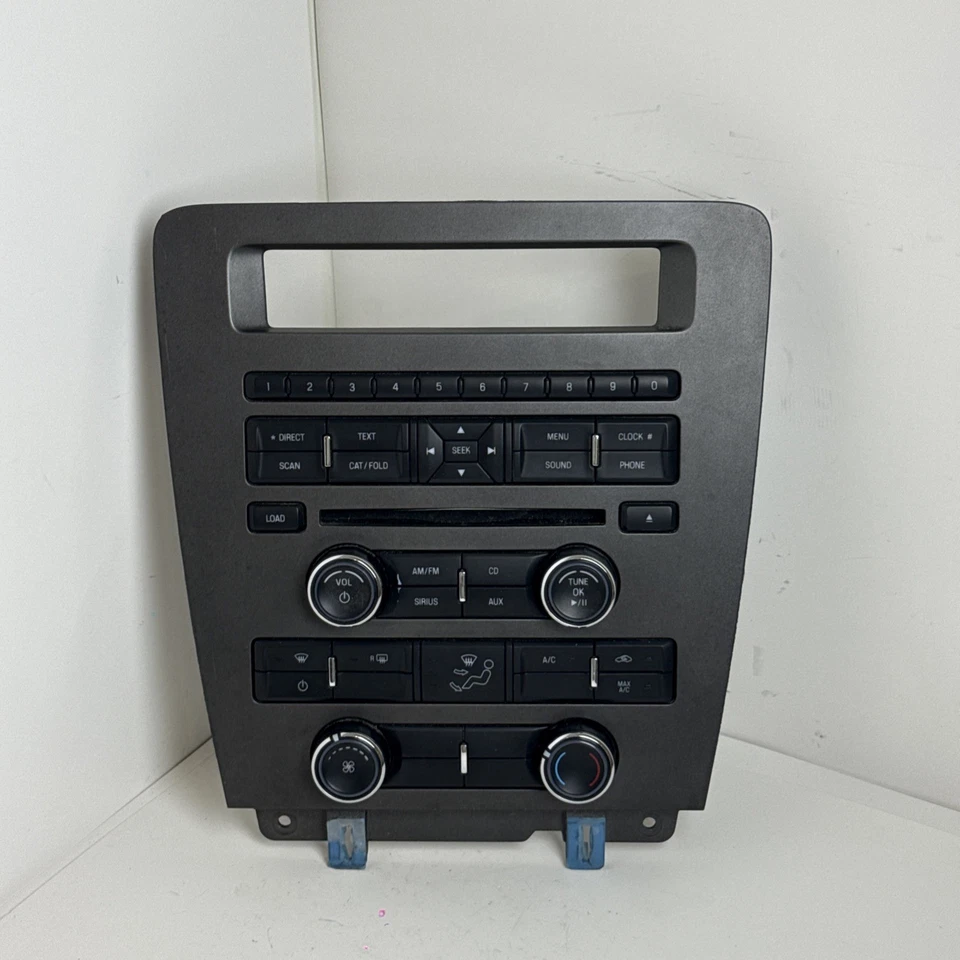 2012 FORD MUSTANG RADIO TEMPERATURE CONTROL PANEL CR3T-18A802-JA OEM - Image 4 of 4
