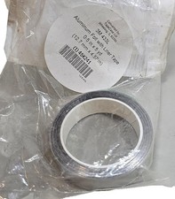 Qty 1 Roll 3M 433L Aluminum Foil Tape with Liner, 0.5n x 5Yd, 3.5mil, -60 600 F
