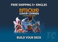 Riftbound TCG C, UC, & R- Origins - League of Legends Singles! CHINESE SINGLES