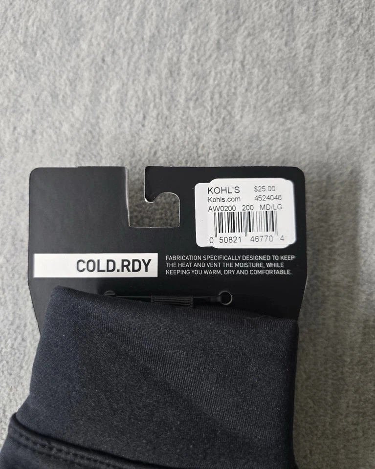 adidas Cold Rdy Black Running Gloves Touchscreen Size M/L - Image 3 of 4
