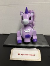 Vivitar Purple Robo Dancing Light-Up Unicorn Robot Toy EUC