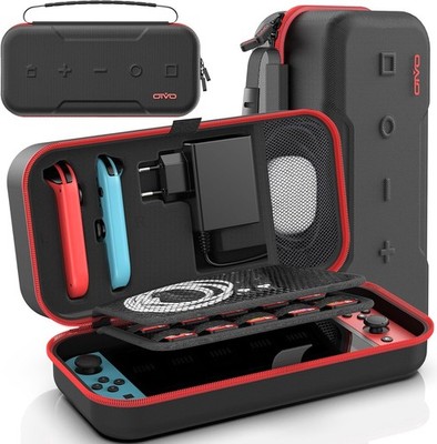 OIVO Switch Tasche kompatibel mit Nintendo Switch/OLED-Modell, Große Switch
