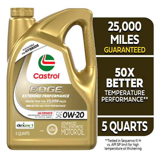 Castrol Edge Extended Performance SAE 0W-20 Advanced Full