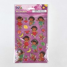 Stickety-Doo-Da Dora the Explorer Epoxy Dome Stickers Scrapbooking Card Making