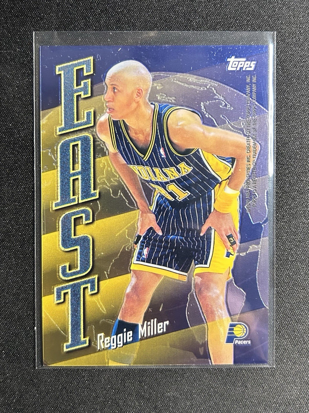 1998-99 Topps - East/West Reggie Miller, Jim Jackson #EW20